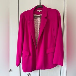 Pink Blazer :Skies are Blue 1X